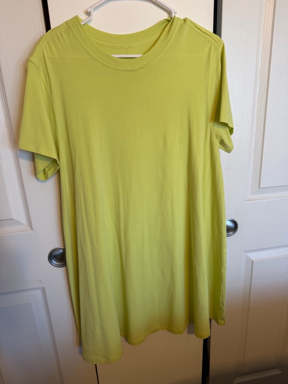 lululemon athletica Lime Green Short Sleeve Dress